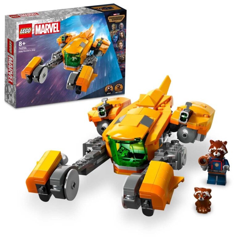 LEGO 76254 Marvel Het schip van Baby Rocket - LEGO 76254 boxprod v29