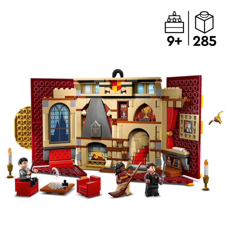 LEGO 76409 Harry Potter Griffoendor huisbanner - LEGO 76409 L25 4