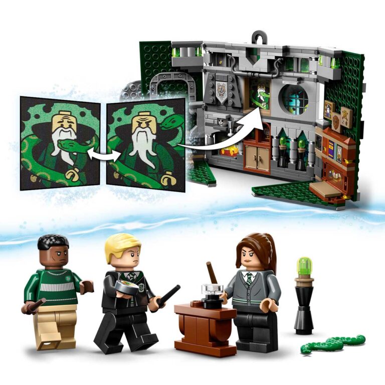 LEGO 76410 Harry Potter Zwadderich huisbanner - LEGO 76410 L27 6