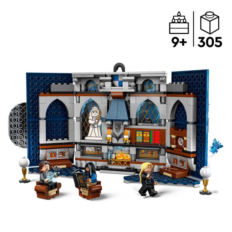 LEGO 76411 Harry Potter Ravenklauw huisbanner - LEGO 76411 L25 4
