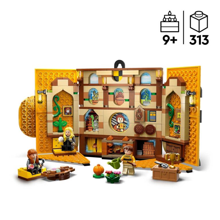 LEGO 76412 Harry Potter Hufflepuff huisbanner - LEGO 76412 L25 4