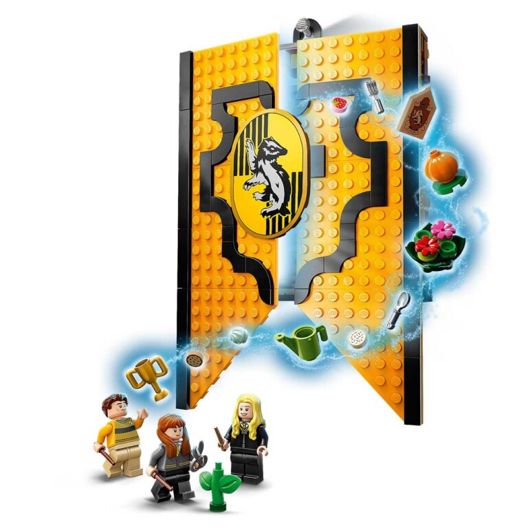 LEGO 76412 Harry Potter Hufflepuff huisbanner - LEGO 76412 L26 5