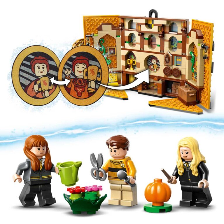 LEGO 76412 Harry Potter Hufflepuff huisbanner - LEGO 76412 L27 6