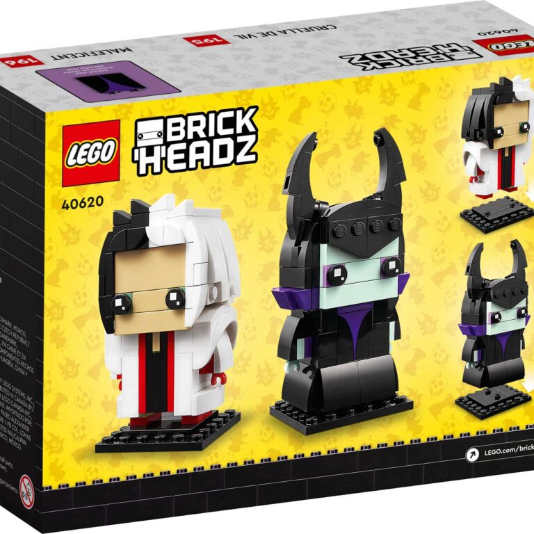 LEGO 40620 Brickheadz Disney Cruella & Maleficent - 40620 alt5