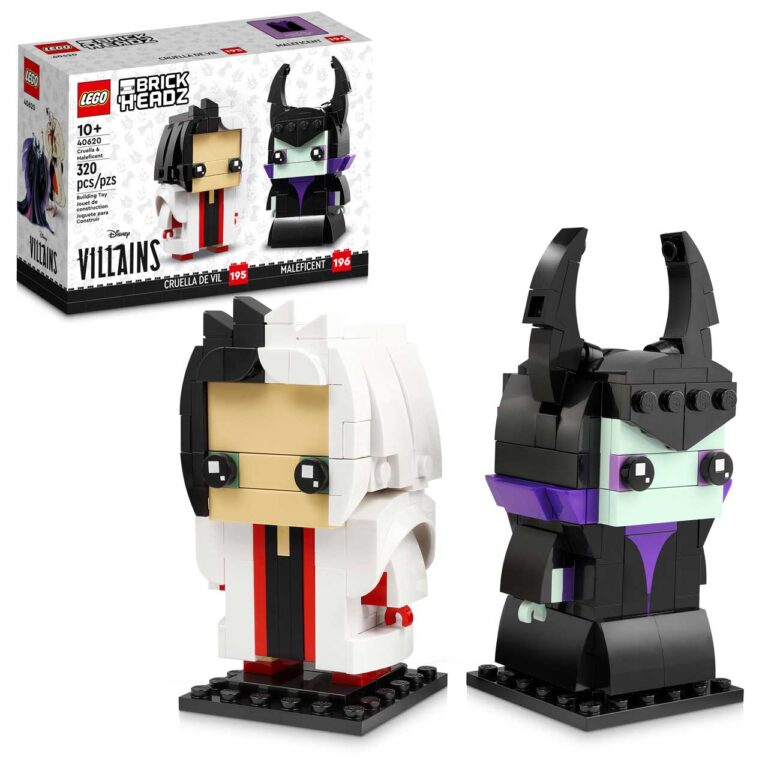 LEGO 40620 Brickheadz Disney Cruella & Maleficent - 40620 boxprod v39