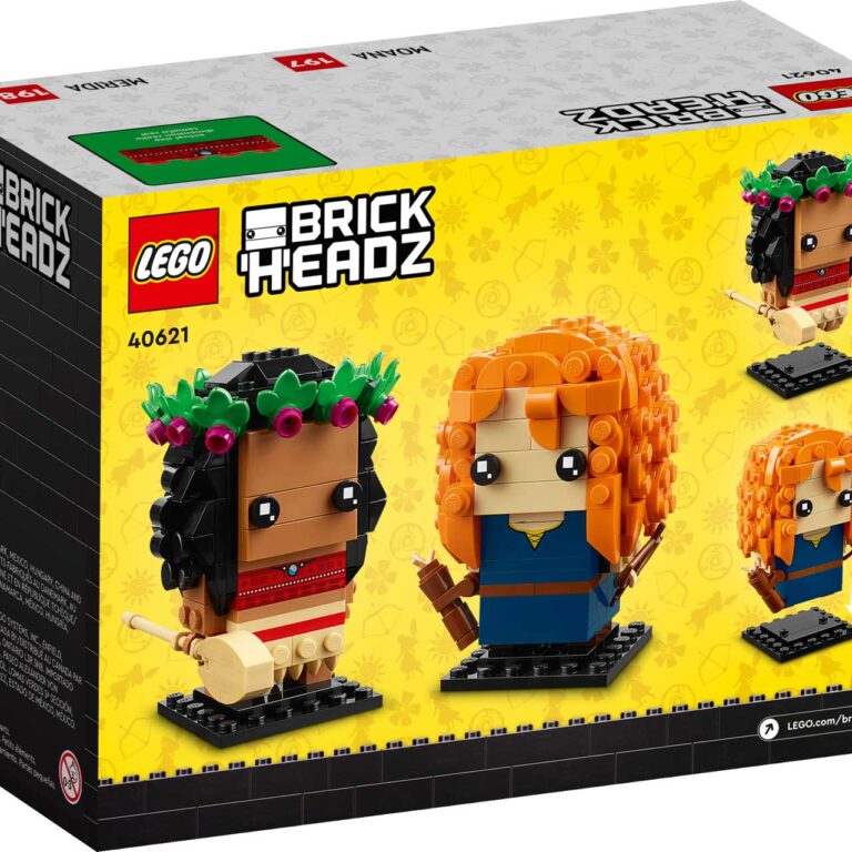 LEGO 40621 Brickheadz Disney Vaiana & Merida - 40621 alt5