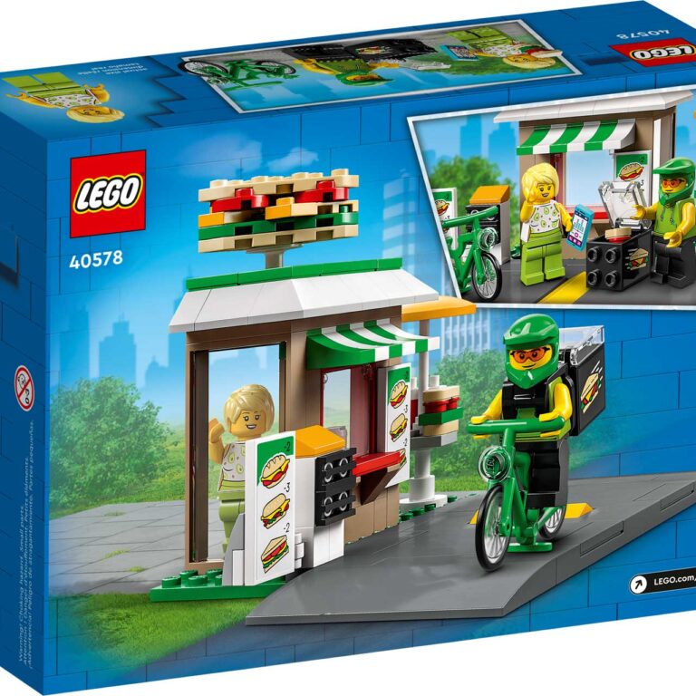 LEGO 40578 City Broodjeszaak (Sandwich Shop) - LEGO 40578 alt2
