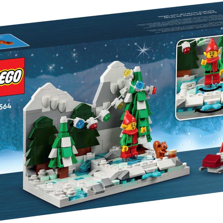 LEGO 40564 Promotional Wintertafereel met elfen - LEGO 40564 alt2