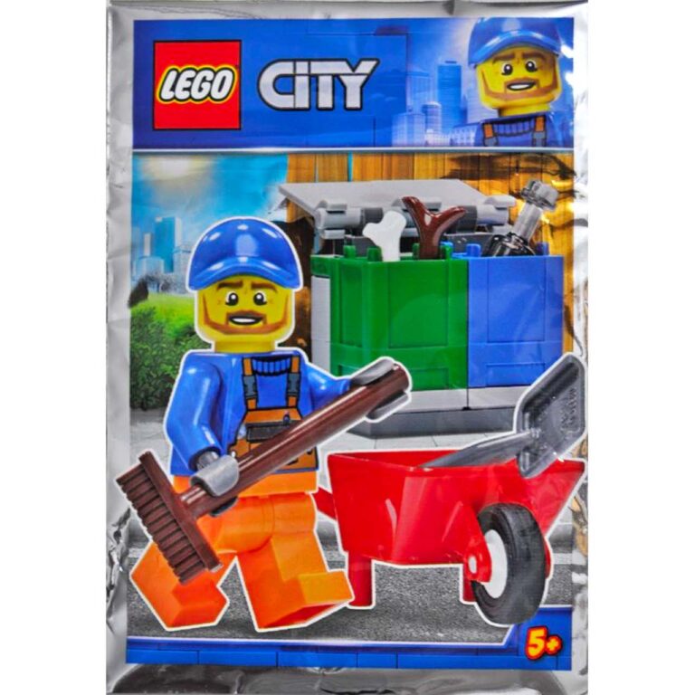 LEGO 951809 City Polybag Vuilnisman - LEGO 951809