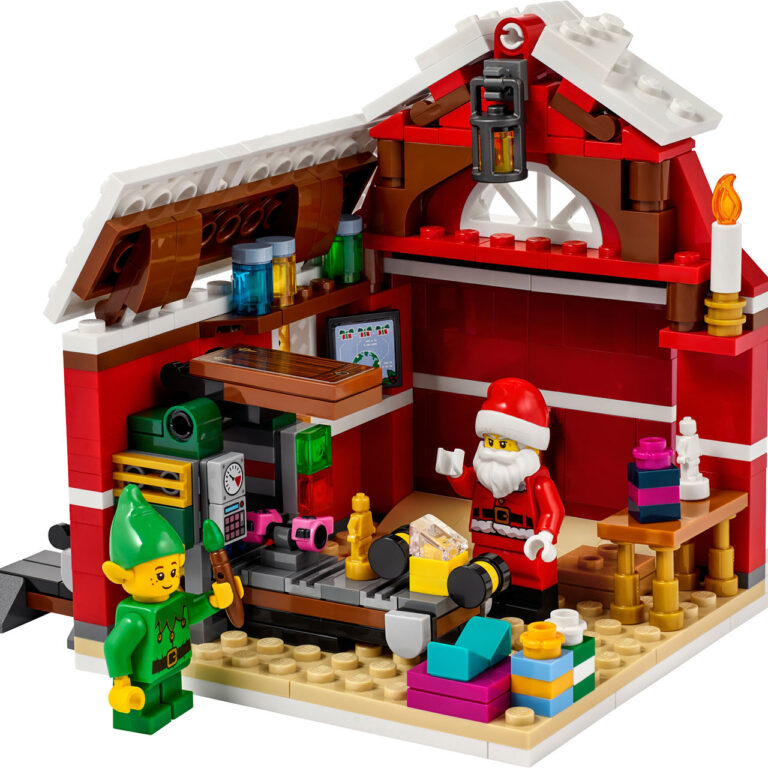 LEGO 40565 Promotional Werkplaats van de Kerstman - LEGO 40565