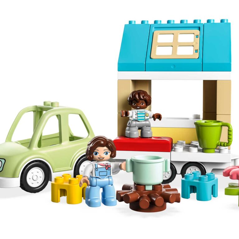 LEGO 10986 DUPLO Familiehuis op wielen - LEGO 10986