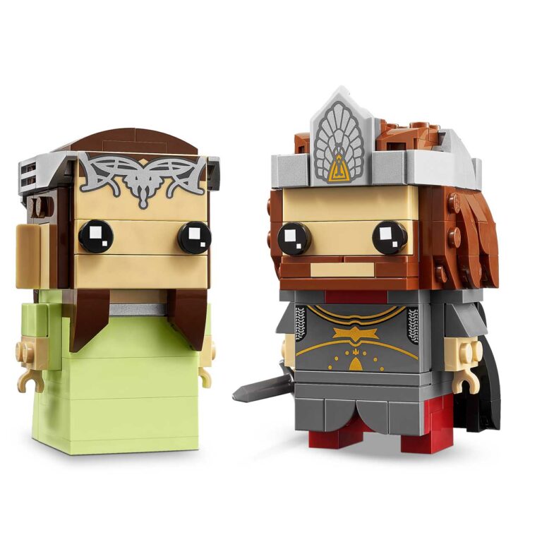 LEGO 40632 Brickheadz Aragorn & Arwen - LEGO 40632 alt2