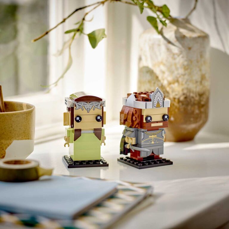 LEGO 40632 Brickheadz Aragorn & Arwen - LEGO 40632 alt4