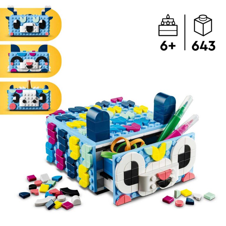 LEGO 41805 DOTS Creatief dierenlaatje - LEGO 41805 L25 4