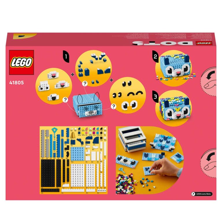 LEGO 41805 DOTS Creatief dierenlaatje - LEGO 41805 L45 9