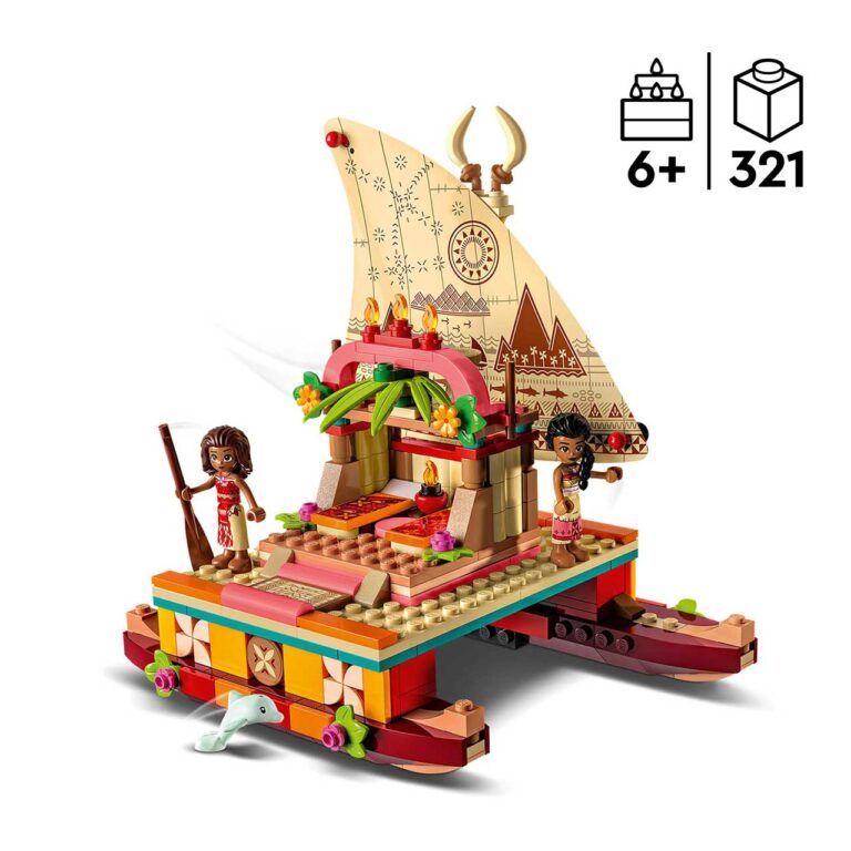 LEGO 43210 Disney Princess Vaiana’s ontdekkingsboot - LEGO 43210 L25 4