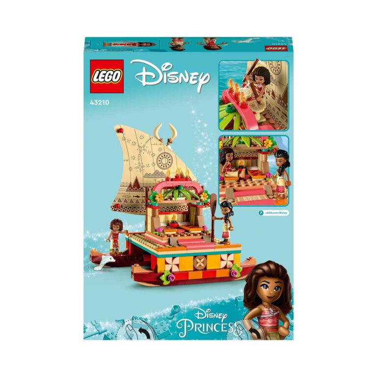 LEGO 43210 Disney Princess Vaiana’s ontdekkingsboot - LEGO 43210 L45 10