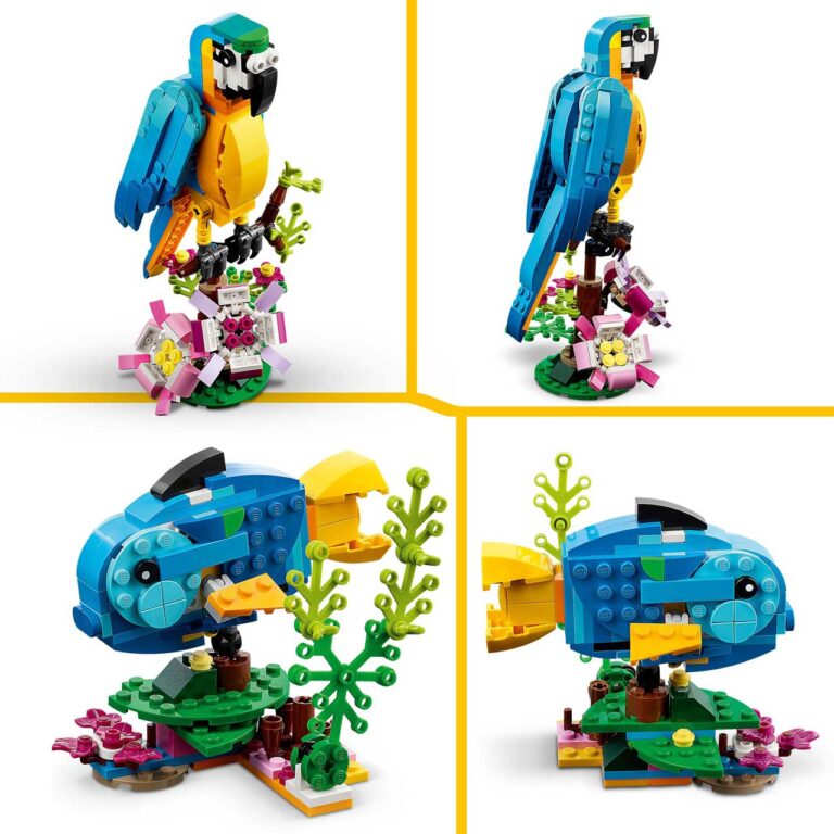 LEGO 31136 Creator Exotische papegaai - LEGO 31136 L26 5