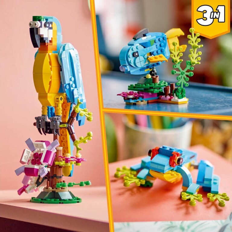 LEGO 31136 Creator Exotische papegaai - LEGO 31136 L28 7
