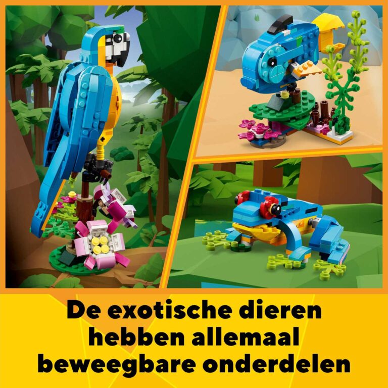 LEGO 31136 Creator Exotische papegaai - LEGO 31136 L36 12