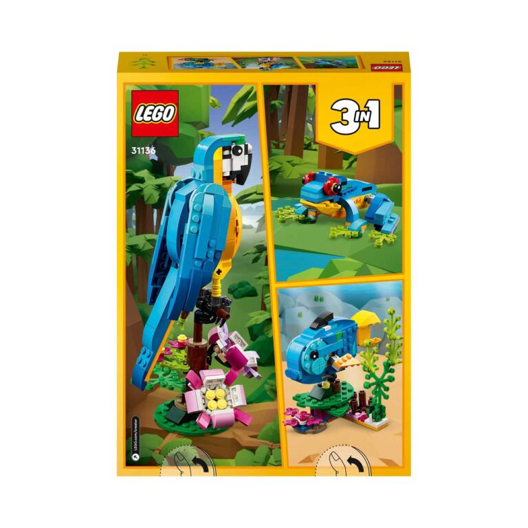 LEGO 31136 Creator Exotische papegaai - LEGO 31136 L45 10
