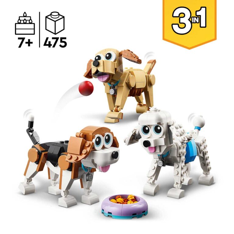 LEGO 31137 Creator Schattige honden - LEGO 31137 L25 4
