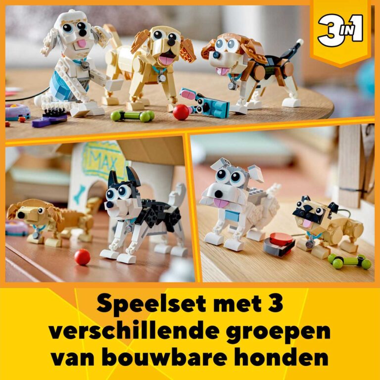 LEGO 31137 Creator Schattige honden - LEGO 31137 L35 11