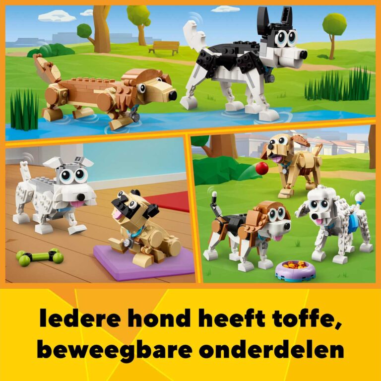 LEGO 31137 Creator Schattige honden - LEGO 31137 L36 12