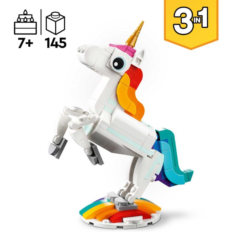 LEGO 31140 Creator Magische eenhoorn - LEGO 31140 L25 4