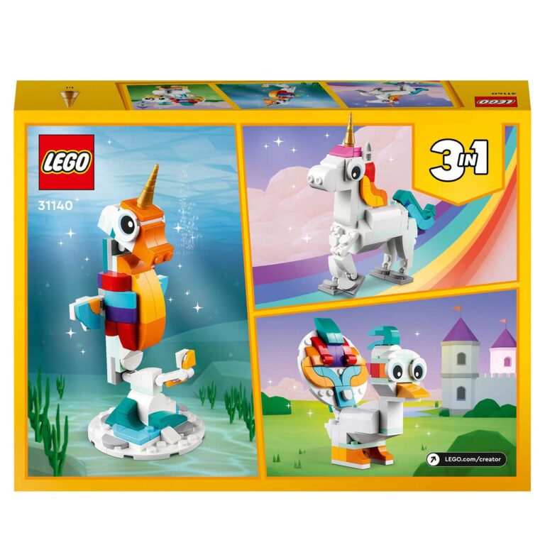 LEGO 31140 Creator Magische eenhoorn - LEGO 31140 L45 9