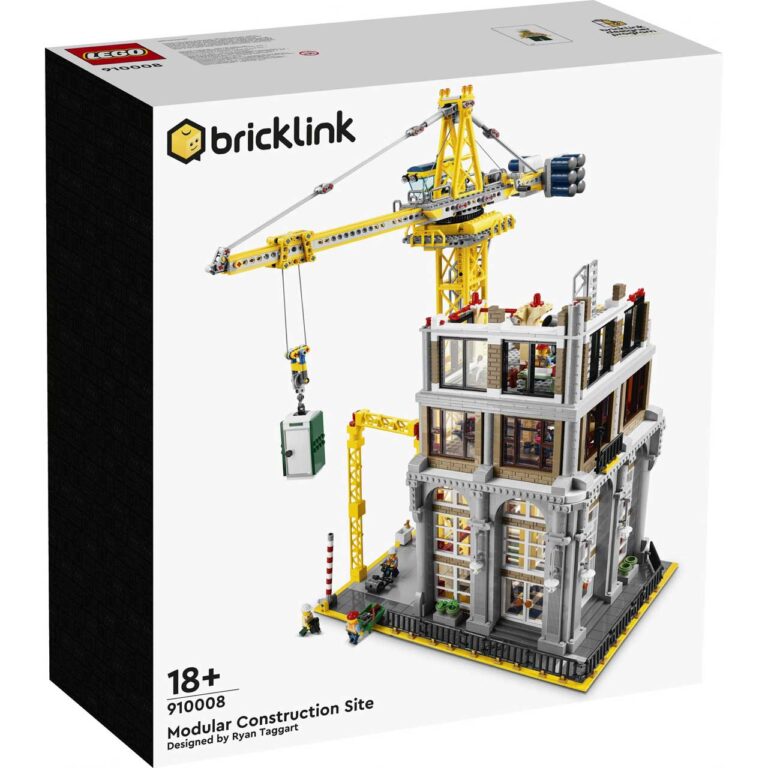 LEGO 910008 Bricklink Modular Construction Site (lichte schade aan doos) - Bricklink LEGO 910008 Modular Construction Site Box1 v29