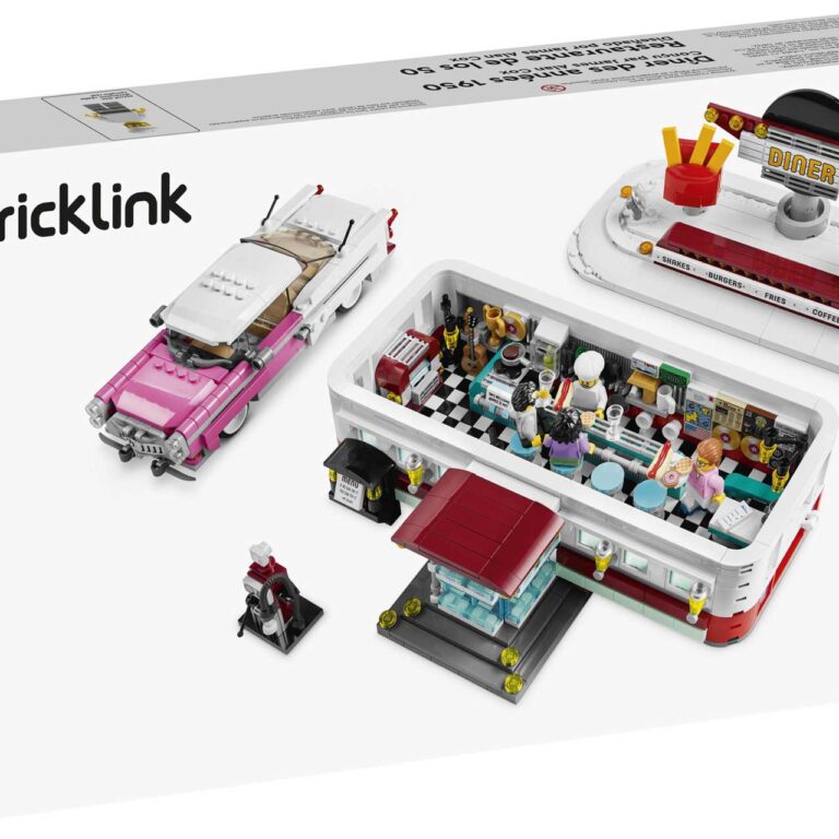 LEGO 910011 Bricklink 1950's Diner - Bricklink LEGO 910011 1950s Diner Box5 v39