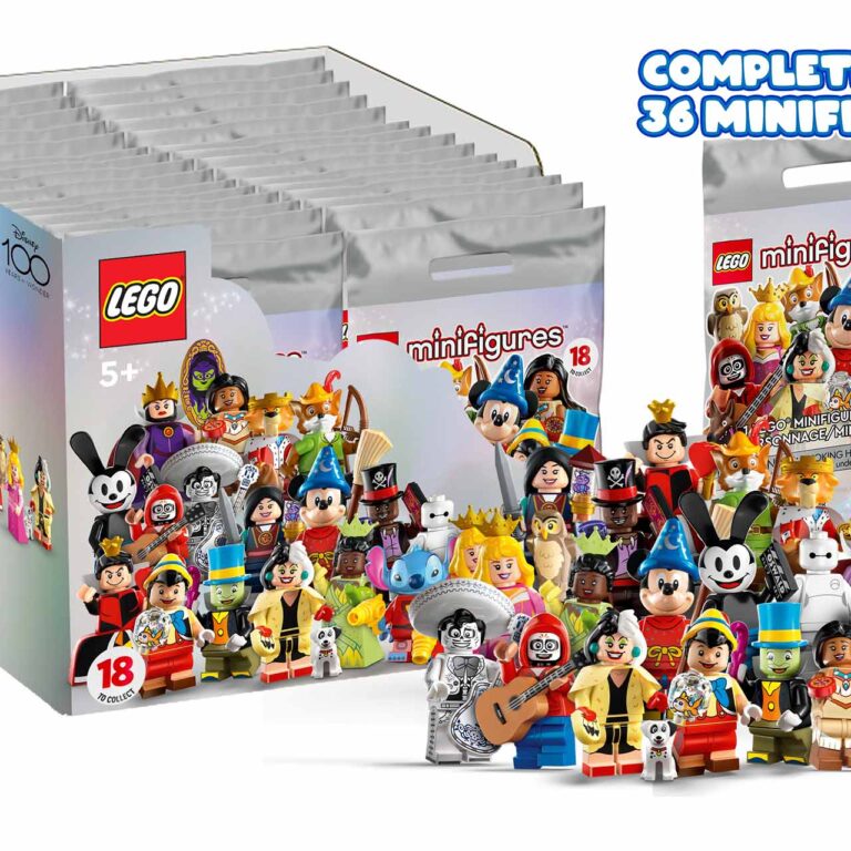 LEGO 71038 Minifiguren Serie Disney 100 jaar Complete box (36 zakjes) - LEGO 71038 full box UB