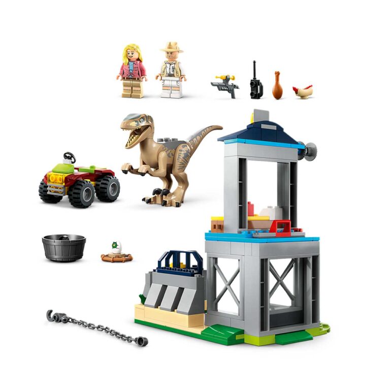 LEGO 76957 Jurassic Park Velociraptor ontsnapping - LEGO 76957 alt2