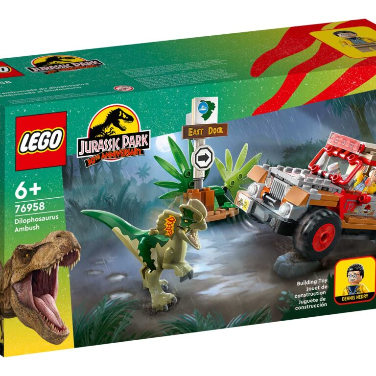 LEGO 76958 Dilophosaurus hinderlaag​