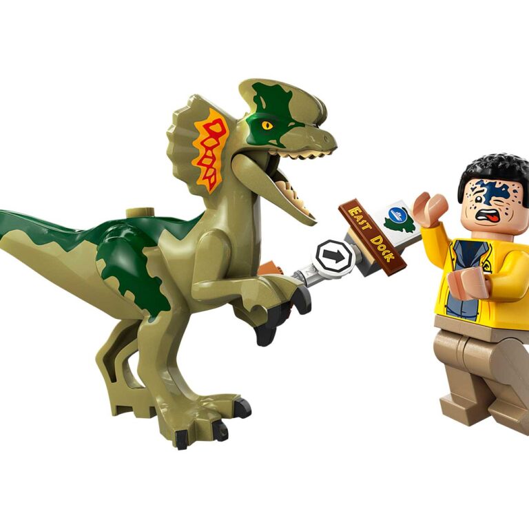 LEGO 76958 Jurassic Park Dilophosaurus hinderlaag​ - LEGO 76958 alt4