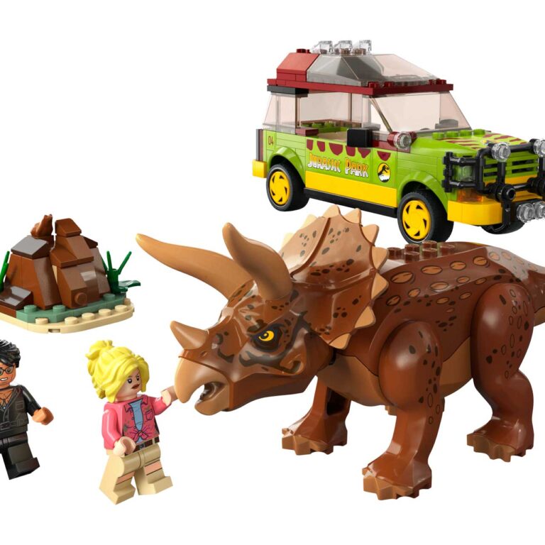 LEGO 76959 Jurassic Park Triceratops onderzoek - LEGO 76959