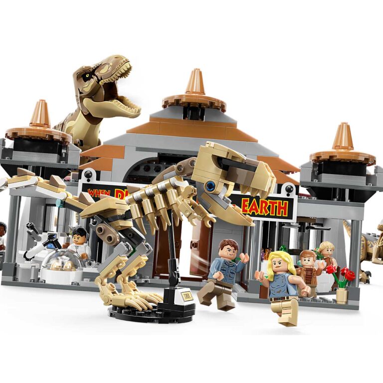 LEGO 76961 Jurassic Park Bezoekerscentrum: T. rex & raptor aanval - LEGO 76961 alt2