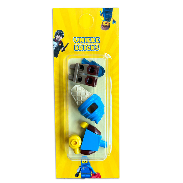 LEGO BAM Blauw IJsje (Build a Minifigure) - LEGO ijsje minifiguur 2