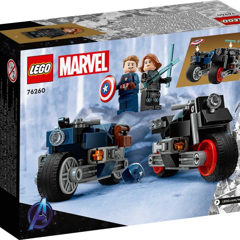 LEGO 76260 Marvel Black Widow & Captain America motoren - LEGO 76260 Box5 v29