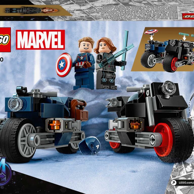 LEGO 76260 Marvel Black Widow & Captain America motoren - LEGO 76260 Box6 v29