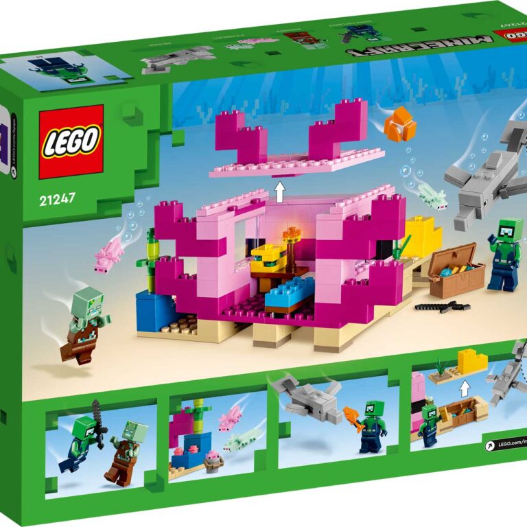 LEGO 21247 Minecraft Het axolotlhuis - LEGO 21247 Box5 v29