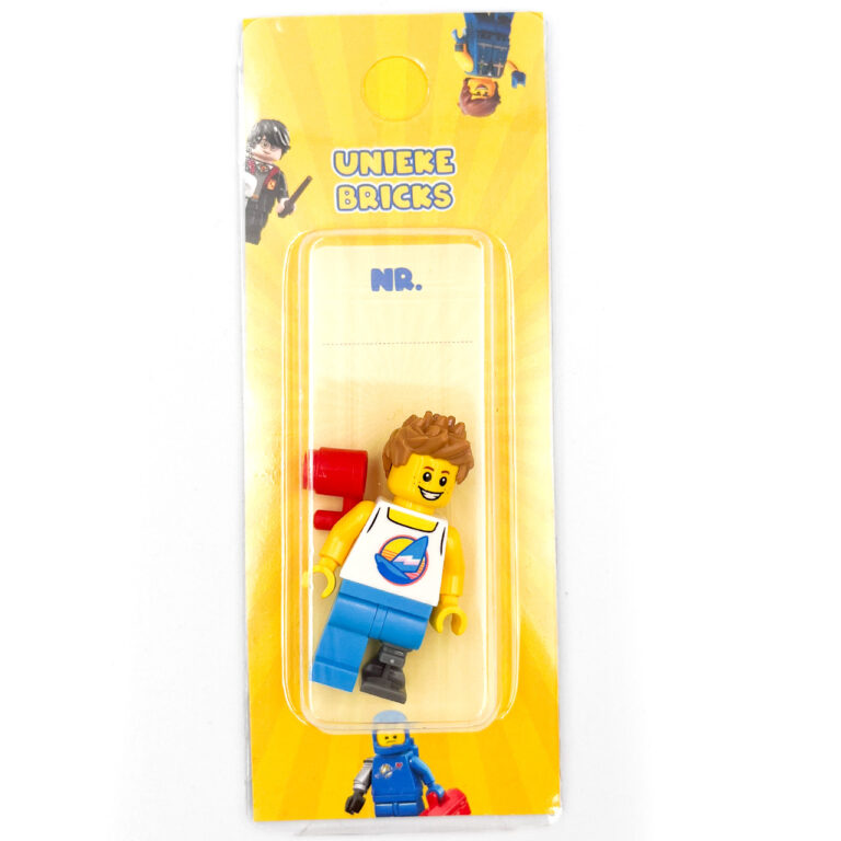 LEGO BAM Jongen (Build a Minifigure) met prothese - UB BAM Jongen prothese 1c