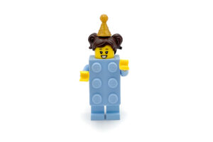 LEGO BAM Brickgirl lichtblauw