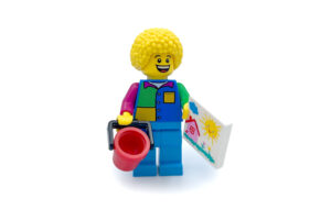 LEGO Clown Geel haar