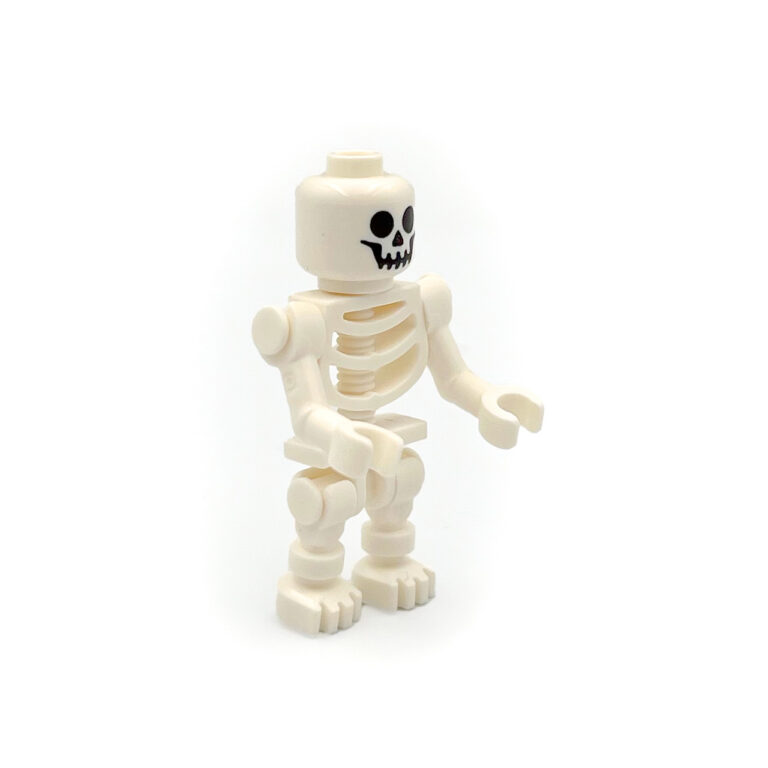 LEGO Skelet minifiguur - LEGO Skelet 1b schuin