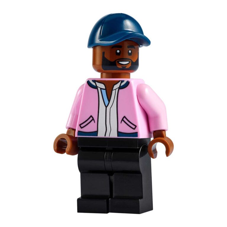 LEGO Figuur Karamo Brown - LEGO 10291 Back Minifigure 05