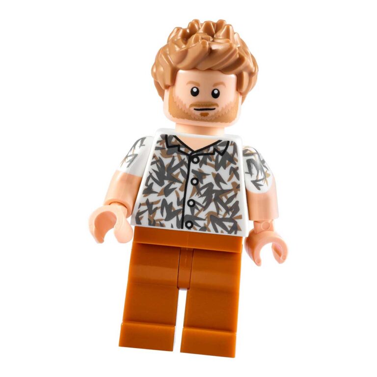 LEGO Figuur Bobby Berk - LEGO 10291 Front Lineup Bobby