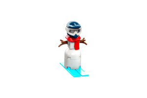 LEGO Sneeuwpop op ski's