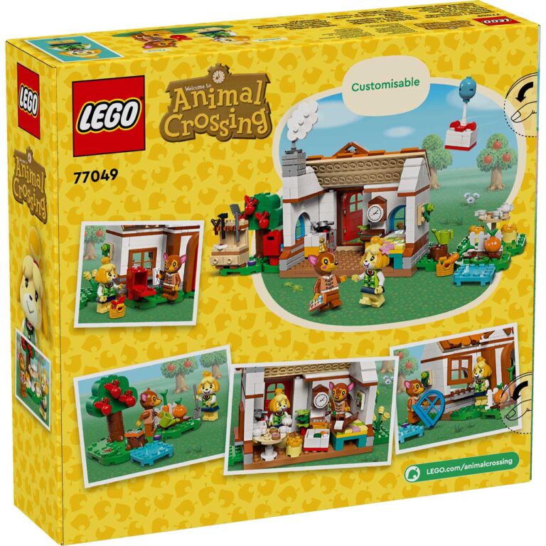 LEGO 77049 Animal Crossing Isabelle op visite - LEGO 77049 Box5 v29